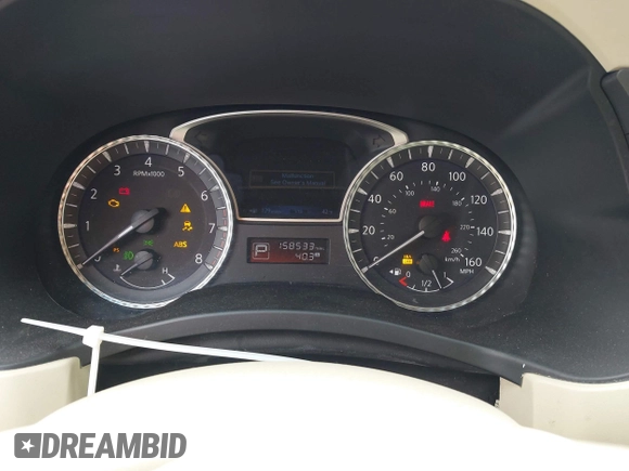 2013 Infiniti JX35 with VIN 5N1AL0MM8DC352896, listed as a IAAI auction lot 41561639 with 158,533 mi miles and . Bid and sale history available at DreamBid. Image 7.