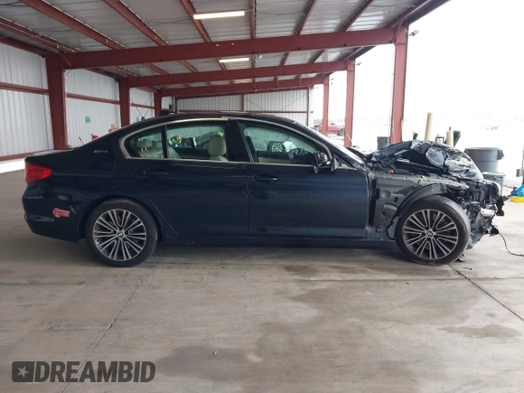 2019 BMW 5 Series 530e with VIN WBAJA9C50KB254535, listed as a IAAI auction lot 41094049 with 57,874 mi miles and . Bid and sale history available at DreamBid. Image 13.