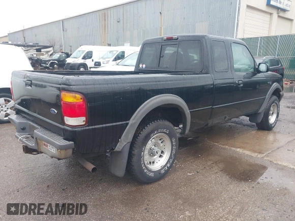 1998 Ford Ranger XL with VIN 1FTZR15U4WPA46929, listed as a IAAI auction lot 41911977 with 202,406 mi miles. Bid and sale history available at carsss.com. Image 4.