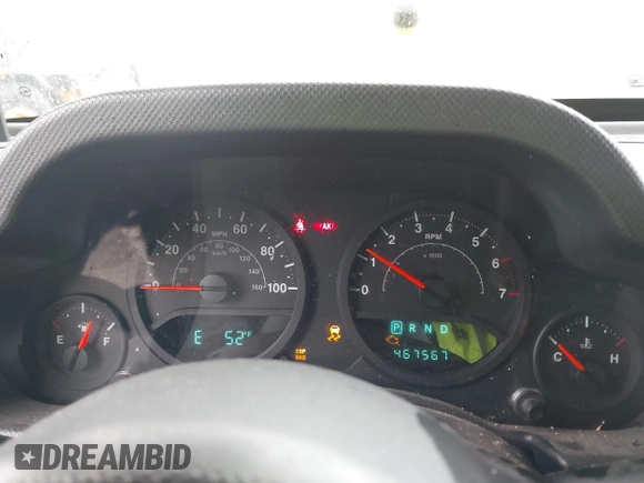 2007 Jeep Wrangler Unlimited X with VIN 1J8GB39107L114510, listed as a IAAI auction lot 41736367 with 467,567 mi miles and . Bid and sale history available at DreamBid. Image 7.