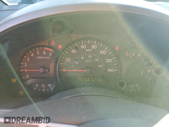 2005 Nissan Titan XE with VIN 1N6BA06A95N571063, listed as a Copart auction lot 49391275 with 167,790 mi miles and Salvage Title. Bid and sale history available at carsss.com. Image 9.