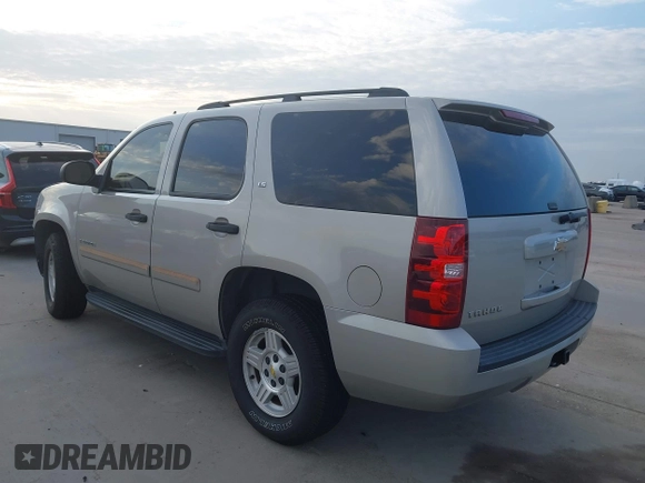2008 Chevrolet Tahoe LS with VIN 1GNFC13C18R185820, listed as a IAAI auction lot 42662827 with 186,500 mi miles and . Bid and sale history available at DreamBid. Image 3.