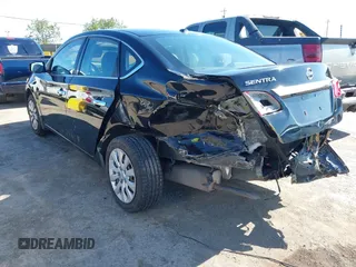 2016 Nissan Sentra S with VIN 3N1AB7AP6GL638515, listed as a IAAI auction lot 42137893 with 1,474 mi miles. Bid and sale history available at carsss.com. Image 3.