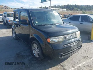 2009 Nissan Cube 1.8 SL with VIN JN8AZ28R99T104799, listed as a IAAI auction lot 41840194 with 195,071 mi miles. Bid and sale history available at carsss.com. Image 1.