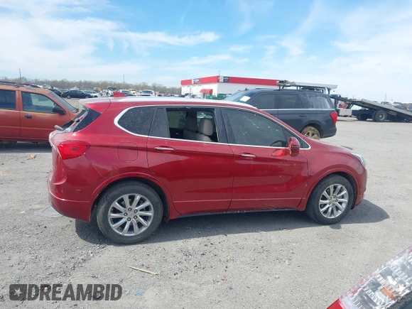 2020 Buick Envision Essence with VIN LRBFXCSA2LD019996, listed as a IAAI auction lot 41822093 with 112,829 mi miles and . Bid and sale history available at carsss.com. Image 13.