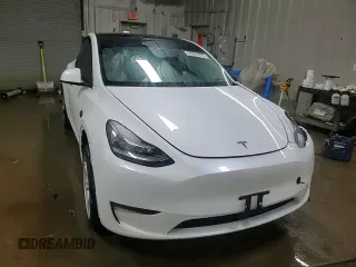 2021 Tesla Model Y Long Range with VIN 5YJYGDEE4MF231016, listed as a Copart auction lot 50908475 with 35,216 mi miles and Salvage Title. Bid and sale history available at DreamBid. Image 14.