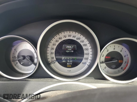 2013 Mercedes-Benz C 350 Sport with VIN WDDGF5HB2DA864912, listed as a Copart auction lot 80003364 with 101,179 mi miles and Clean Title. Bid and sale history available at DreamBid. Image 9.
