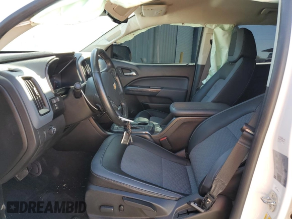 2021 Chevrolet Colorado 2WD Z71 with VIN 1GCGSDEN7M1201219, listed as a Copart auction lot 61310215 with 184,819 mi miles and Salvage title. Bid and sale history available at DreamBid. Image 7.