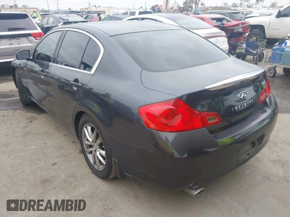 2007 Infiniti G35 Sedan Journey with VIN JNKBV61EX7M706059, listed as a IAAI auction lot 42044962 with 150,766 mi miles. Bid and sale history available at carsss.com. Image 3.