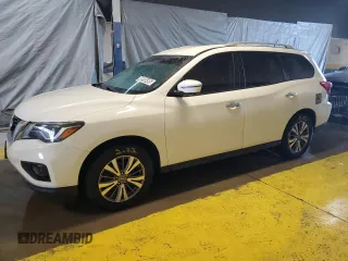 2018 Nissan Pathfinder SL with VIN 5N1DR2MN5JC615342, listed as a Copart auction lot 48950495 with 141,647 mi miles and Clean Title. Bid and sale history available at carsss.com. Image 1.