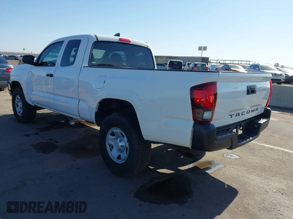 2021 Toyota Tacoma SR with VIN 3TYRX5GN8MT013815, listed as a IAAI auction lot 42311783 with 28,327 mi miles and . Bid and sale history available at DreamBid. Image 3.