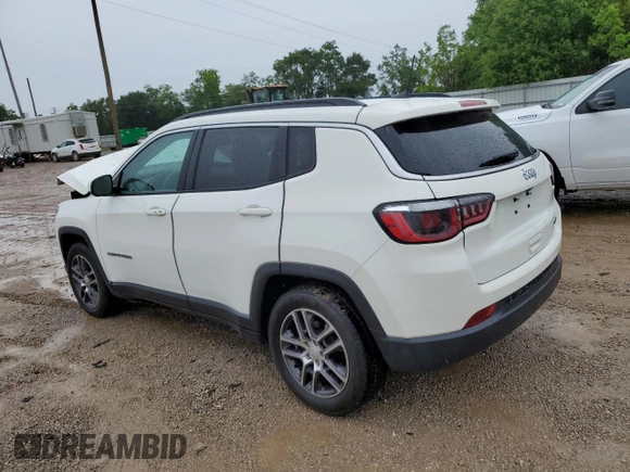 2020 Jeep Compass Latitude with VIN 3C4NJCBBXLT158971, listed as a Copart auction lot 56140245 with 38,212 mi miles and Salvage title. Bid and sale history available at DreamBid. Image 2.