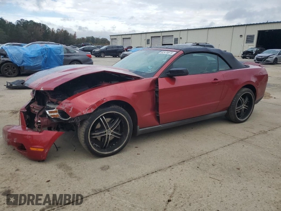 2011 Ford Mustang V6 with VIN 1ZVBP8EM8B5126401, listed as a Copart auction lot 82474674 with 170,384 mi miles and Salvage Title. Bid and sale history available at carsss.com. Image 1.