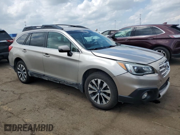 2015 Subaru Outback Limited with VIN 4S4BSAJC7F3205528, listed as a Copart auction lot 55590995 with 173,061 mi miles and Clean Title. Bid and sale history available at DreamBid. Image 4.