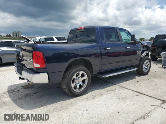 2016 Ram 1500 Big Horn with VIN 3C6RR7LT6GG206738, listed as a Copart auction lot 60317055 with 167,634 mi miles and Salvage title. Bid and sale history available at DreamBid. Image 3.