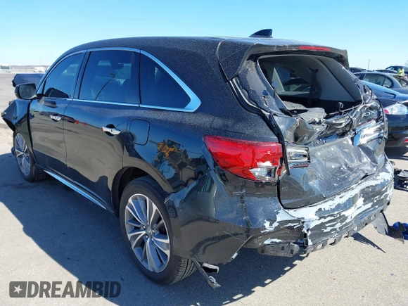 2018 Acura MDX w/Technology Pkg with VIN 5J8YD4H53JL006200, listed as a IAAI auction lot 41881504 with 84,115 mi miles. Bid and sale history available at carsss.com. Image 3.