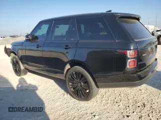 2019 Land Rover Range Rover with VIN SALGS2RE4KA541142, listed as a Copart auction lot 47006935 with 80,142 mi miles and Salvage title. Bid and sale history available at DreamBid. Image 2.