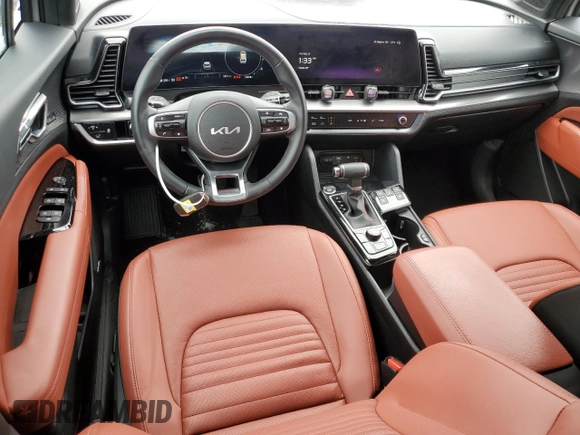 2024 Kia Sportage SX-Prestige with VIN 5XYK5CDF5RG166967, listed as a Copart auction lot 42376085 with 12,376 mi miles and Salvage title. Bid and sale history available at DreamBid. Image 8.