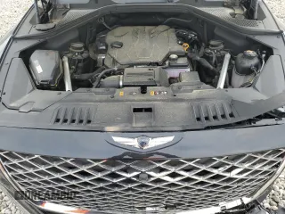 2024 Genesis GV80 with VIN KMUHBDSB4RU181528, listed as a Copart auction lot 53854995 with 1,798 mi miles and Salvage Title. Bid and sale history available at DreamBid. Image 12.