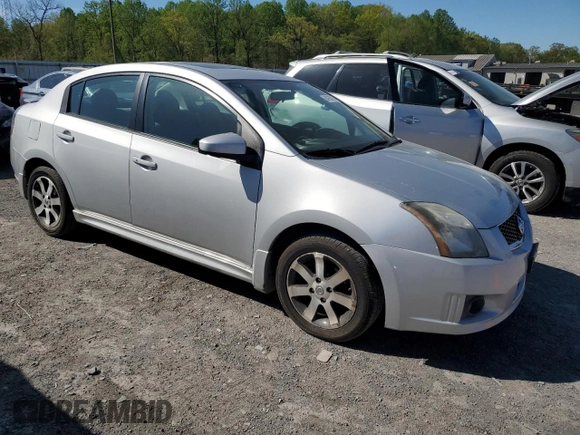 2012 Nissan Sentra S with VIN 3N1AB6AP7CL773829, listed as a Copart auction lot 54750015 with 155,539 mi miles and Clean Title. Bid and sale history available at DreamBid. Image 4.
