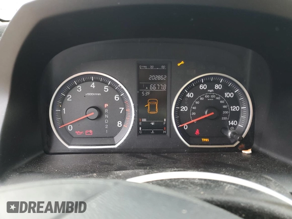 2008 Honda CR-V EX-L with VIN JHLRE48758C024776, listed as a Copart auction lot 55883685 with 202,862 mi miles and Clean Title. Bid and sale history available at DreamBid. Image 9.