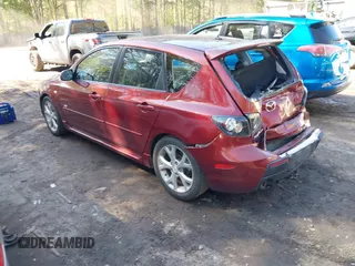 2008 Mazda Mazda3 s Sport with VIN JM1BK343781176056, listed as a IAAI auction lot 41998883 with 246,470 mi miles. Bid and sale history available at carsss.com. Image 3.