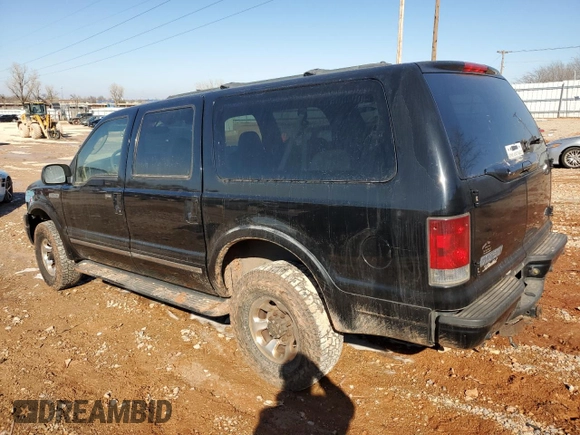2005 Ford Excursion Limited с VIN 1FMNU43S15EB14027, выставлен на аукционе Copart как лот 45529795 с пробегом 285 689 миль миль и Списание • Salvage title. История ставок и продаж доступна на DreamBid. Изображение 2.