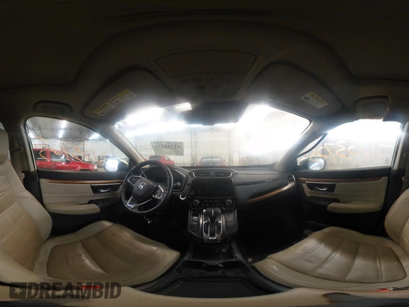 2017 Honda CR-V Touring with VIN 2HKRW2H94HH685350, listed as a IAAI auction lot 41753725 with 75,749 mi miles. Bid and sale history available at carsss.com. Image 19.