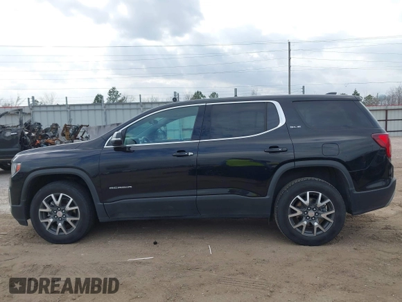 2021 GMC Acadia SLE with VIN 1GKKNKLA2MZ159490, listed as a IAAI auction lot 41449934 with 91,589 mi miles and . Bid and sale history available at DreamBid. Image 14.