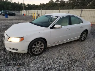 2010 Volvo S80 I6 with VIN YV1982AS5A1116957, listed as a Copart auction lot 75601724 with 118,129 mi miles and Salvage Title. Bid and sale history available at carsss.com. Image 1.