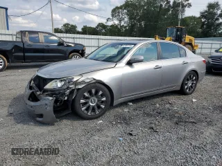 2009 Hyundai Genesis with VIN KMHGC46E09U030259, listed as a Copart auction lot 67087744 with 189,559 mi miles and Salvage Title. Bid and sale history available at carsss.com. Image 1.