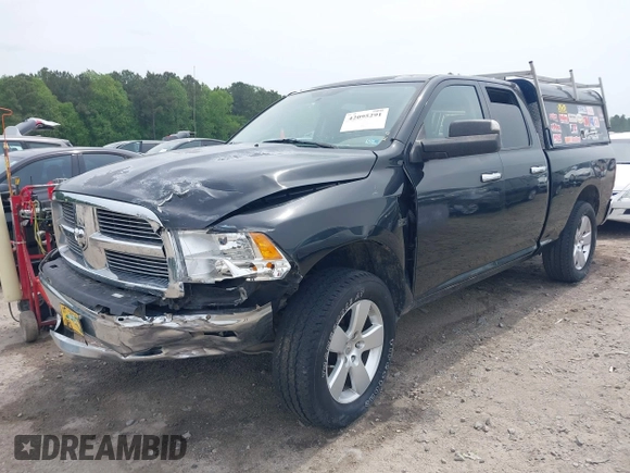 2010 Dodge 1500 TRX with VIN 1D7RV1GT0AS197536, listed as a IAAI auction lot 42095291 with 200,182 mi miles. Bid and sale history available at carsss.com. Image 2.