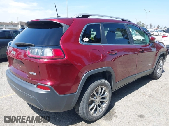2019 Jeep Cherokee Latitude Plus with VIN 1C4PJMLB0KD231587, listed as a IAAI auction lot 42015017 with 116,463 mi miles and . Bid and sale history available at DreamBid. Image 4.