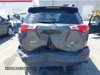 2015 Toyota RAV4 LE with VIN JTMBFREV5FD166614, listed as a IAAI auction lot 42426187 with 110,450 mi miles and . Bid and sale history available at DreamBid. Image 16.