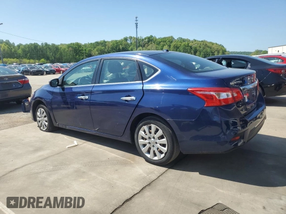 2017 Nissan Sentra SV with VIN 3N1AB7APXHY263216, listed as a Copart auction lot 54137725 with 247,613 mi miles and Clean Title. Bid and sale history available at carsss.com. Image 2.
