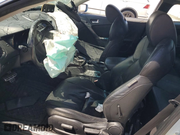 2012 Hyundai Genesis Coupe Grand Touring z VIN KMHHU6KH6CU072438, wystawiony jako Copart lot #52910985 z przebiegiem Nie podano mil oraz Szkoda całkowita • Salvage title. Historia ofert i sprzedaży dostępna na DreamBid. Obrazek 7.