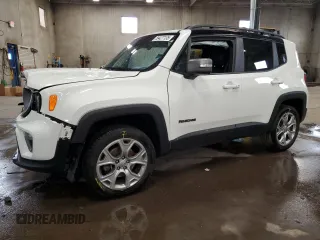 2020 Jeep Renegade Limited with VIN ZACNJBD11LPL24975, listed as a Copart auction lot 59427135 with 36,473 mi miles and Salvage title. Bid and sale history available at DreamBid. Image 1.