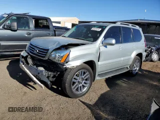 2005 Lexus GX 470 z VIN JTJBT20X950086728, wystawiony jako Copart lot #82325014 z przebiegiem 200 759 mil mil oraz Szkoda całkowita • Salvage title. Historia ofert i sprzedaży dostępna na DreamBid. Obrazek 1.