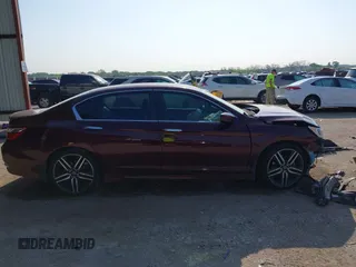 2017 Honda Accord Sport with VIN 1HGCR2F58HA025382, listed as a IAAI auction lot 42020349 with 107,021 mi miles. Bid and sale history available at carsss.com. Image 14.