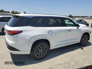 2024 Lexus TX 350 with VIN 5TDAAAB69RS014336, listed as a Copart auction lot 62881705 with 15,943 mi miles and Salvage title. Bid and sale history available at DreamBid. Image 3.