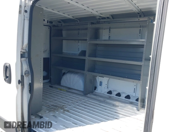 2019 Ram ProMaster Cargo with VIN 3C6TRVAG8KE500145, listed as a IAAI auction lot 42046332 with 216,872 mi miles and . Bid and sale history available at DreamBid. Image 7.