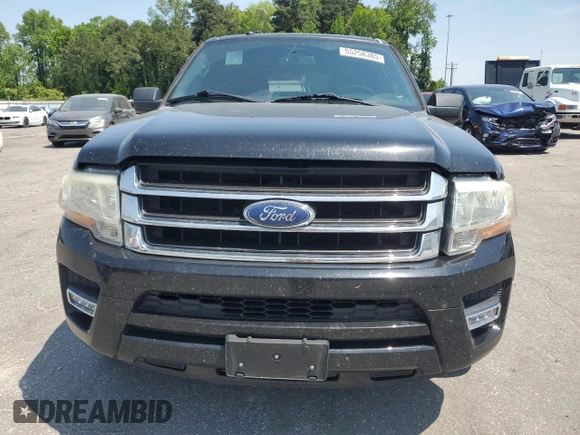 2017 Ford Expedition Max XLT with VIN 1FMJK1HTXHEA04036, listed as a Copart auction lot 55258305 with 161,825 mi miles and Salvage title. Bid and sale history available at DreamBid. Image 5.