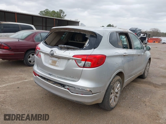 2017 Buick Envision Essence with VIN LRBFXBSA3HD098791, listed as a IAAI auction lot 41830140 with 80,302 mi miles and . Bid and sale history available at DreamBid. Image 6.