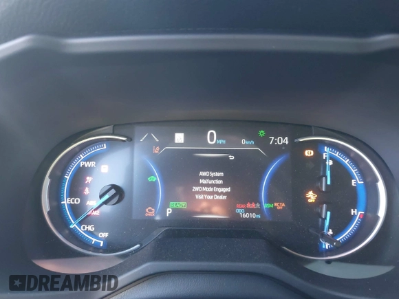2024 Toyota RAV4 Hybrid XLE Premium with VIN 4T3B6RFV4RU159918, listed as a IAAI auction lot 42662990 with 16,010 mi miles and . Bid and sale history available at DreamBid. Image 16.