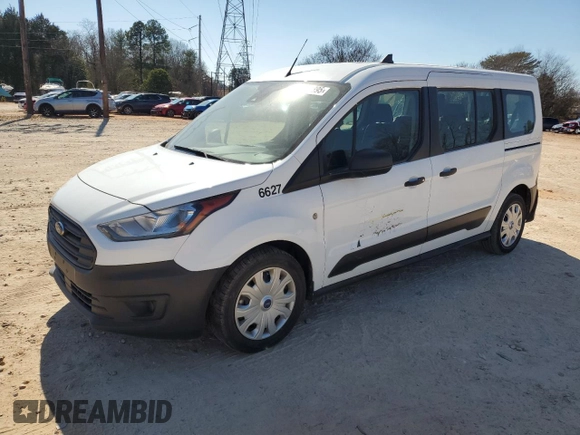 2022 Ford Transit Connect XL with VIN NM0GS9E28N1509873, listed as a Copart auction lot 46811895 with 51,942 mi miles and Salvage title. Bid and sale history available at DreamBid. Image 1.