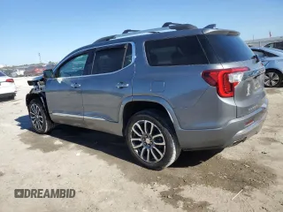 2021 GMC Acadia Denali with VIN 1GKKNPLS2MZ184833, listed as a Copart auction lot 86403574 with 19,498 mi miles and Salvage Title. Bid and sale history available at carsss.com. Image 2.