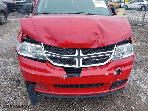 2016 Dodge Journey SE with VIN 3C4PDCAB4GT212434, listed as a IAAI auction lot 41916803 with 162,896 mi miles. Bid and sale history available at carsss.com. Image 6.