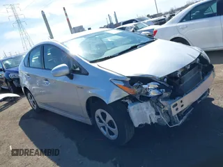 2012 Toyota Prius One with VIN JTDKN3DU6C5438120, listed as a IAAI auction lot 41845598 with 102,643 mi miles. Bid and sale history available at carsss.com. Image 1.