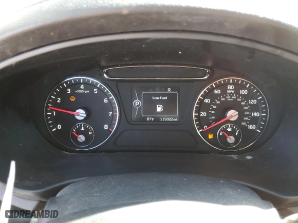 2017 Kia Sorento LX V6 with VIN 5XYPG4A55HG239030, listed as a Copart auction lot 50649375 with 115,022 mi miles and Salvage Title. Bid and sale history available at carsss.com. Image 9.