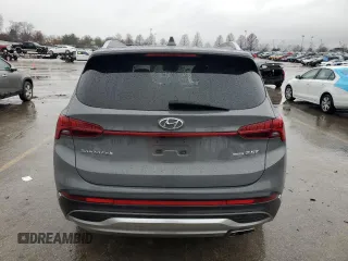 2021 Hyundai Santa Fe Limited with VIN 5NMS4DAL3MH332520, listed as a Copart auction lot 43326735 with 56,548 mi miles and Salvage Title. Bid and sale history available at carsss.com. Image 6.